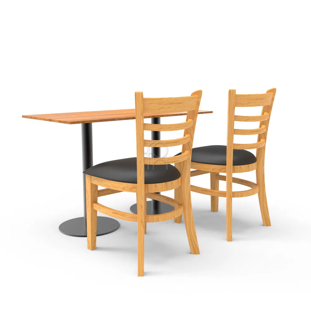 Wood Restuarant Chair Fot Dining Restuarant Set Fh-Caw240812