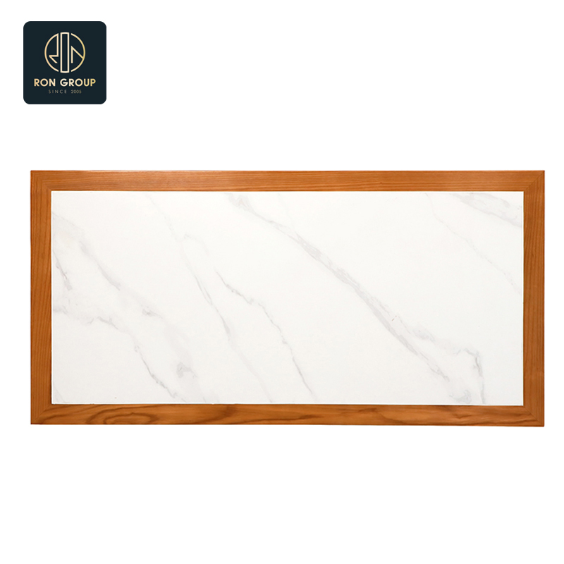 Wholesales Restaurant Coffee Shop Table Fast Food Modern Wood Dining Furniture