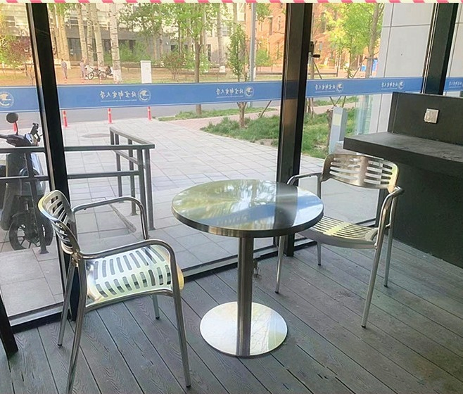 Modern Design Outdoor Garden Aluminium Metal Base Chair Furniture for Restaurant Hotel