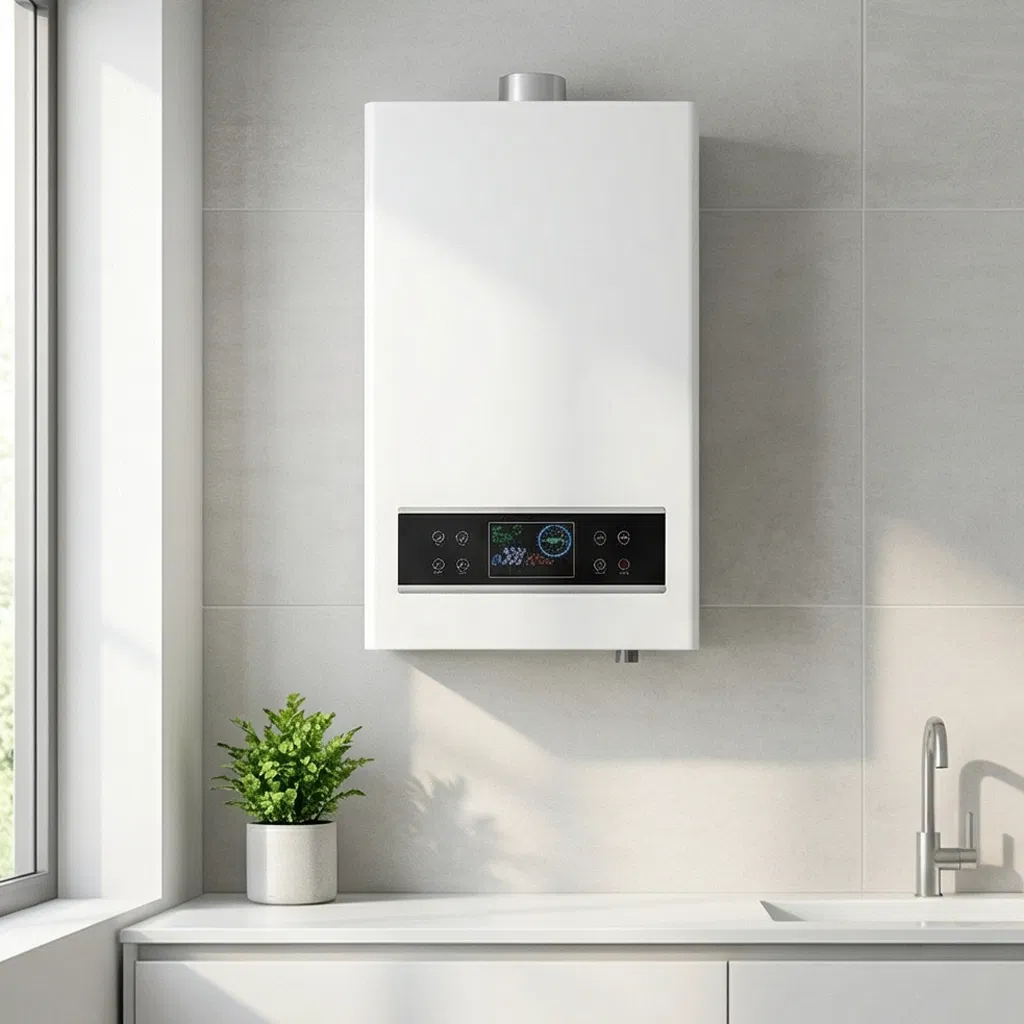 Electric Wall-Mounted Boiler Silver Color Tailored Solutions Available