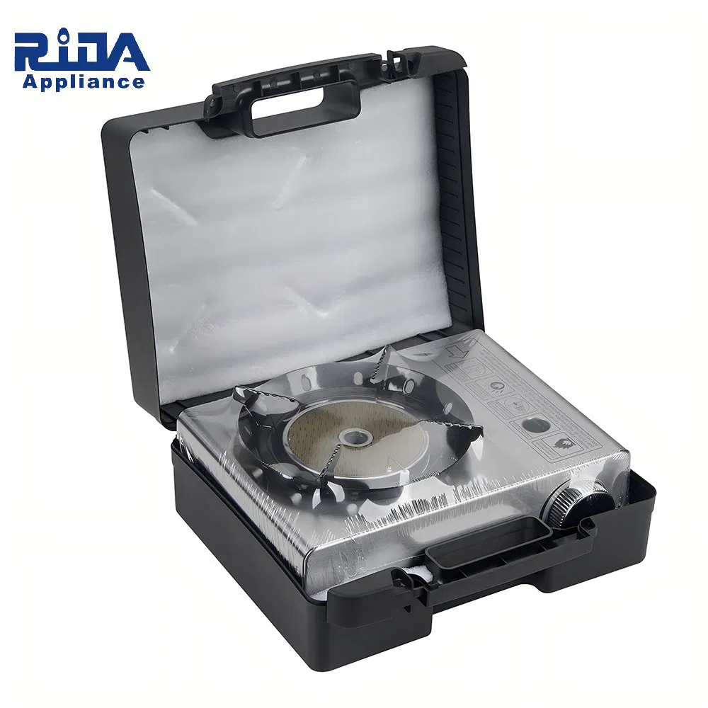 Ridax Windproof Single Butane Burner for Outdoor Hiking Portable Electric Stove