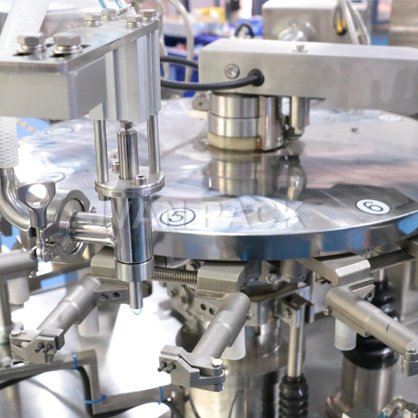 Gd-200 Auto Premade Stand-up Pouch Liquid Collagen Honey Energy Gel Juice Sachet Filling Machine Liquid Given Bag Packing Machine