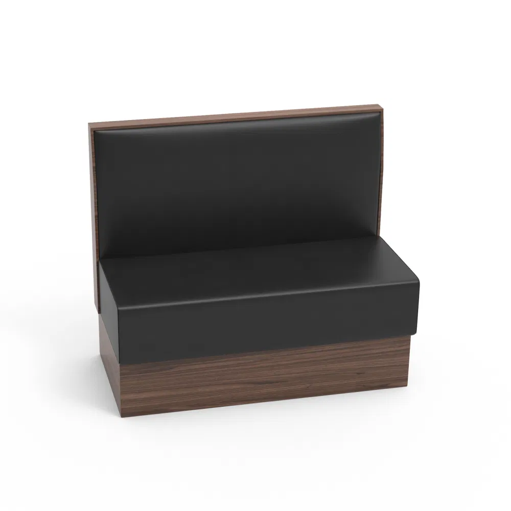 Commercial Furniture Sofa Modern Luxury Fast Food Coffee Shop Booth Seating Restaurant