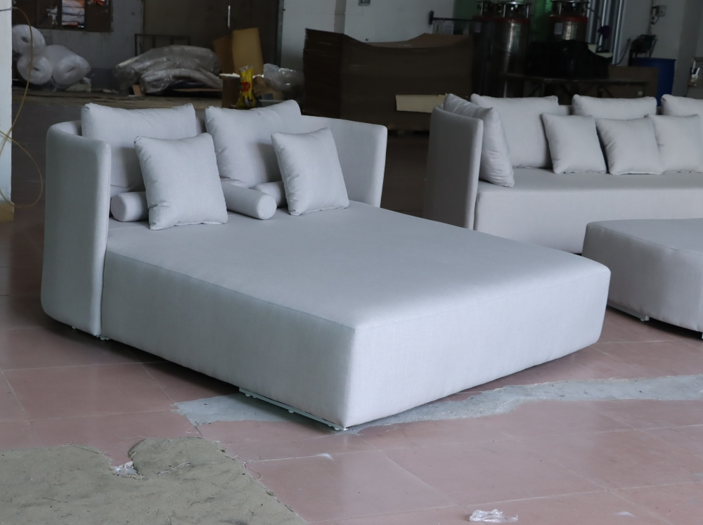 Luxury Outdoor Sofa Hotel Furniture Patio Resort High End Garden Sofa Set