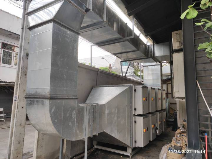 Klean Smart Air Cleaning System for Heavy-Duty Wok Cooking