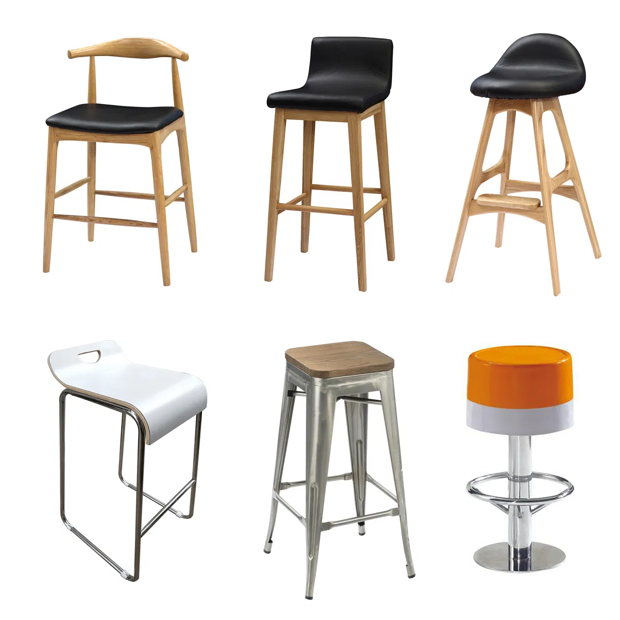 High Stools Chairs Bar Stools Chair for Wooden Bar Table