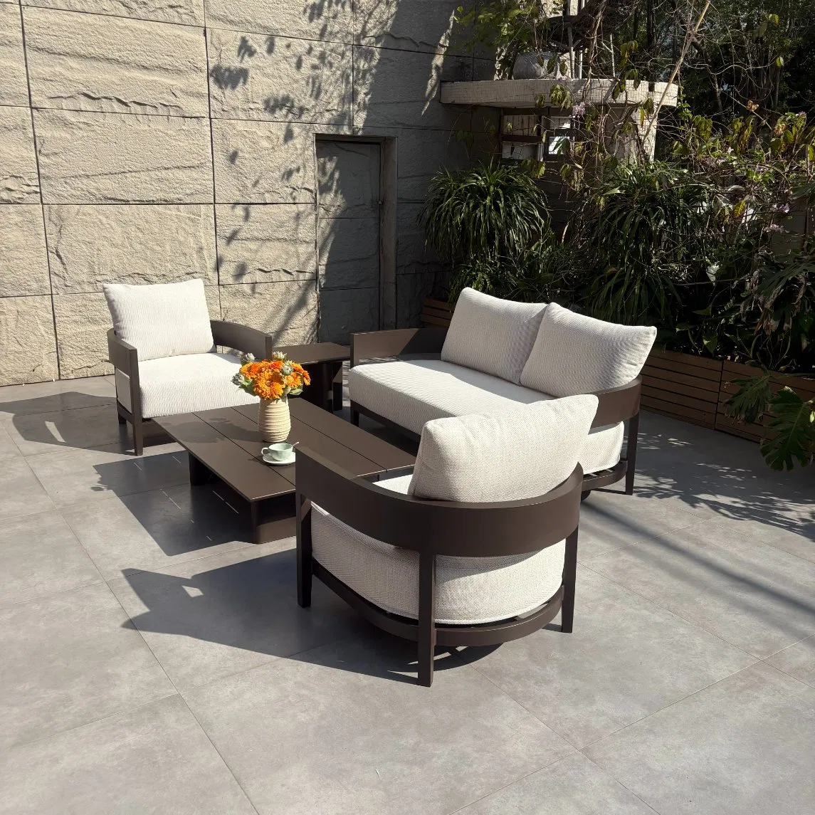 Modern Patio Garden Furniture Balcony Outdoor Sofa for Hotel&Home Use