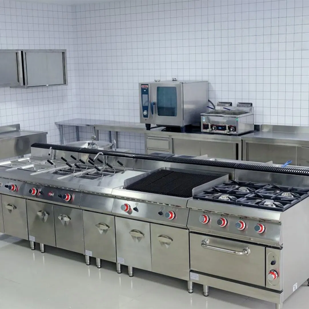 Total Kitchen Infrastructure Package Featuring Exhaust Hoods Cooking Lines and Cooling Systems