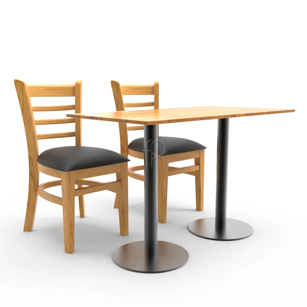 Wood Restuarant Chair Fot Dining Restuarant Set Fh-Caw240812