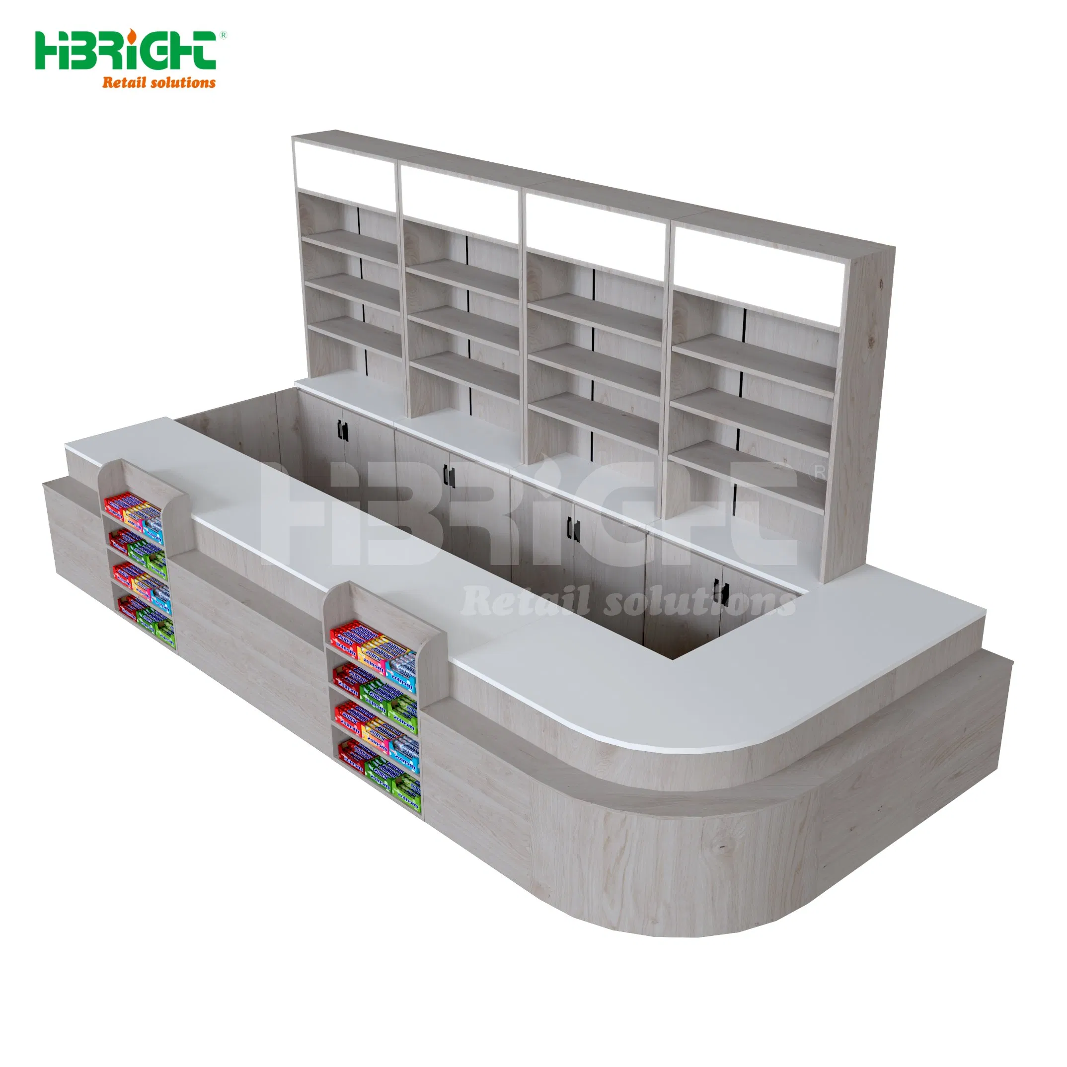 Express Checkout Counters for Convenience Store &amp; Supermarket Quick &amp; Convenient Service