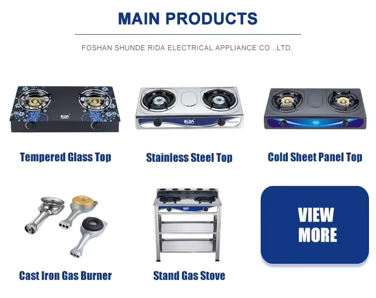 4-Burner Gas Stove Detail 13