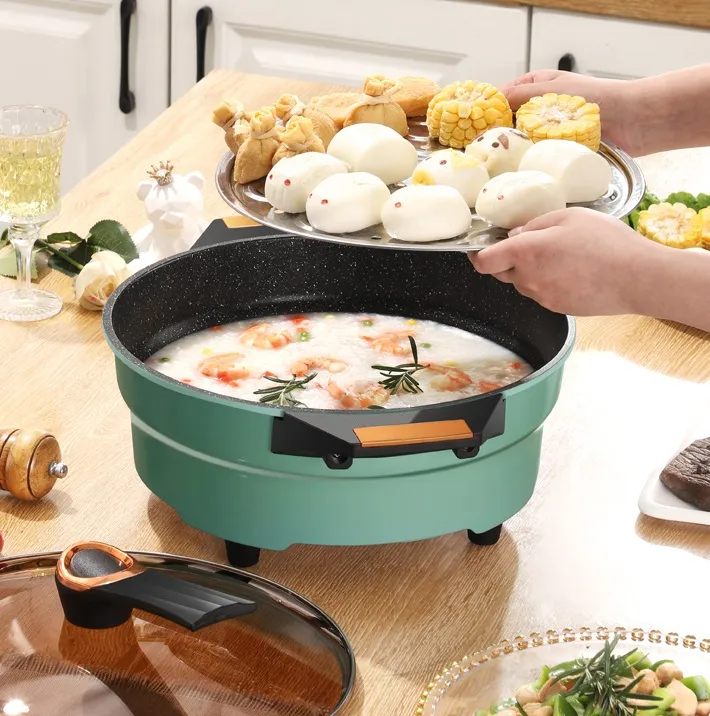 Electric Multifunctional Hot Pot Cooking Pot 1
