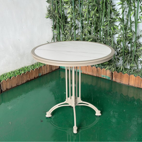 Nordic Outdoor Diningtable Rattan Chair Furniture for Hotel Restaurant Home Backyard Garden