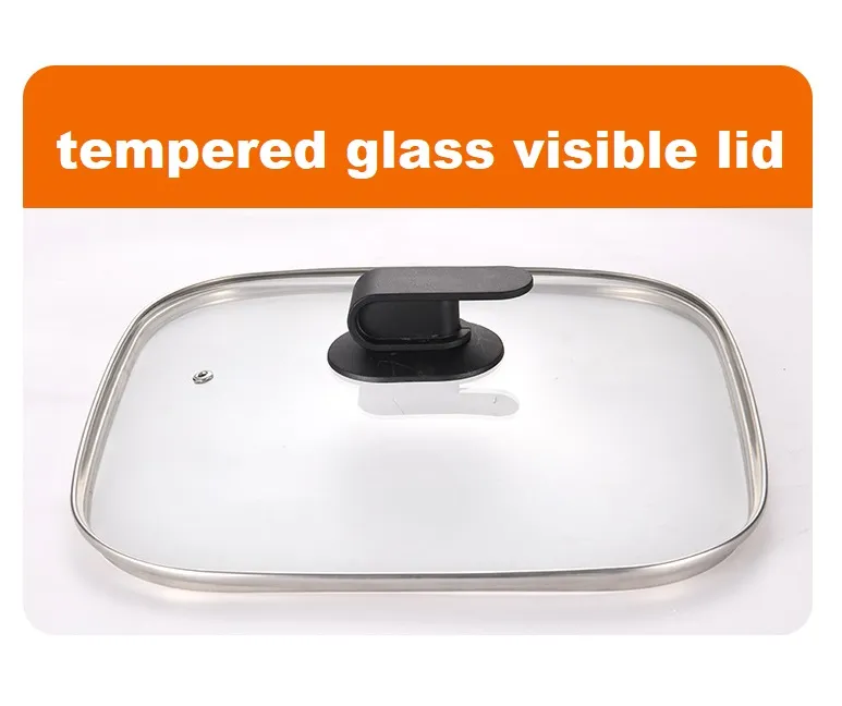 Aluminum Square Hotpot detail