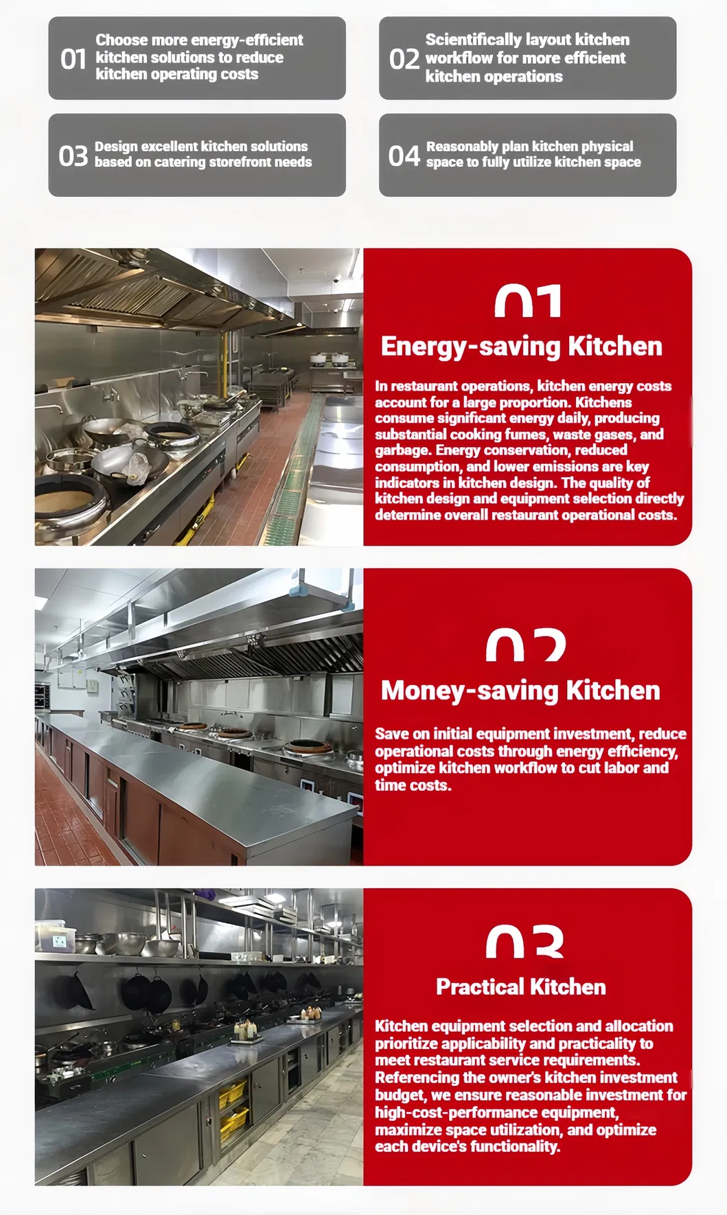 Cooking Lines and Cooling Systems