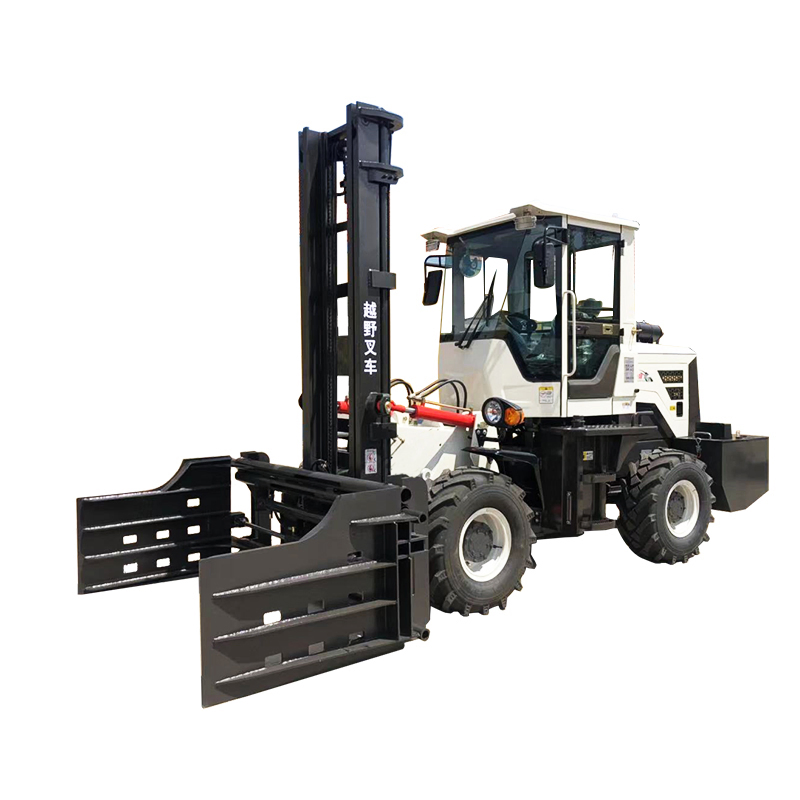 Heavy Equipment High Speed Diesel Rough Terrain Forklift Fork Sleeve