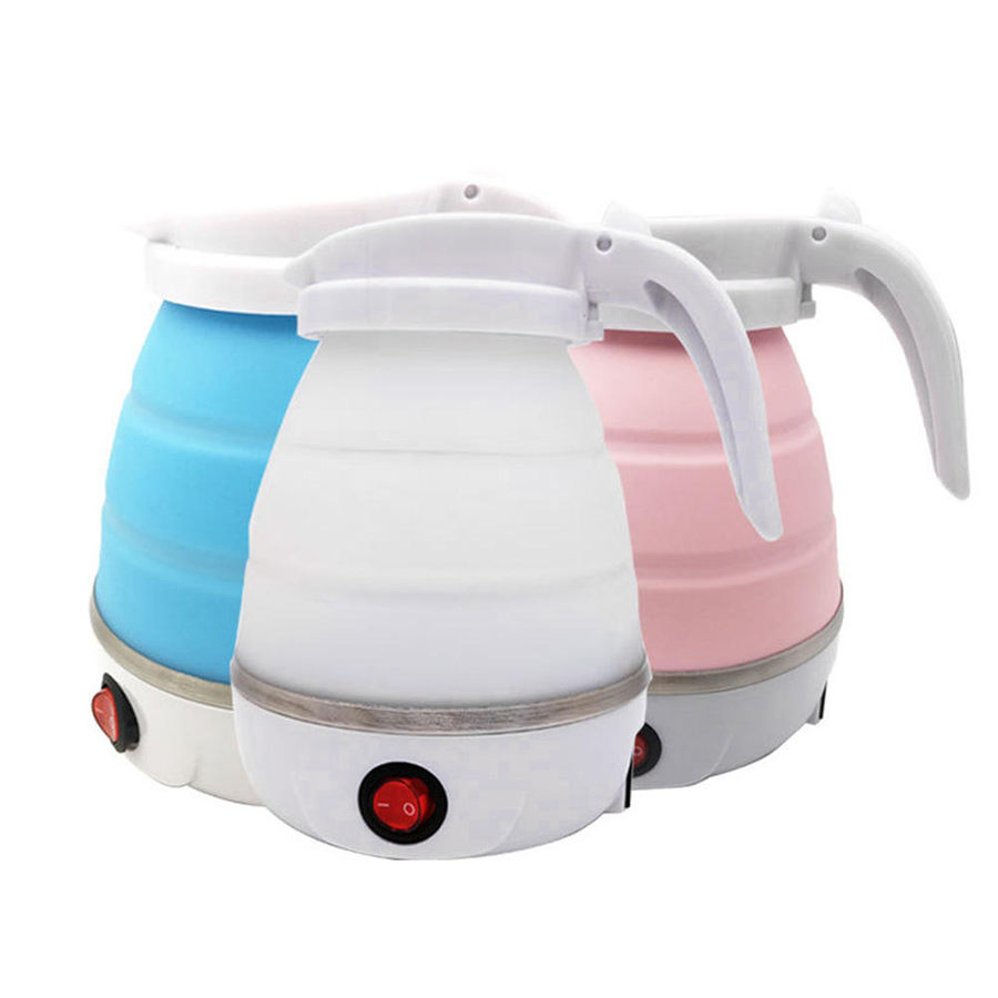 Small 0.6L High Quality Electric Tea Kettle Travel Foldable 12V Electric Kettle Travel Electric