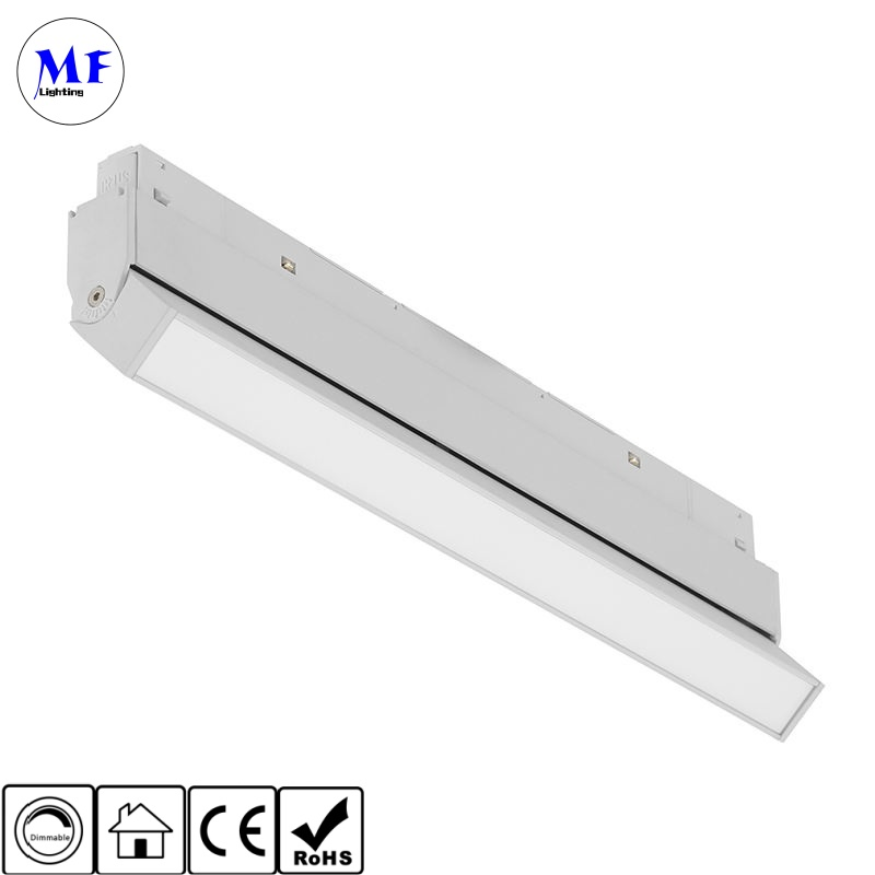 Factory Price 5W 10W Surface Mounted Recessed Suspended Linear Spotlight Grille Fold Spot COB 48V Smart Anti-Glare LED Foldable Magnetic Track Light