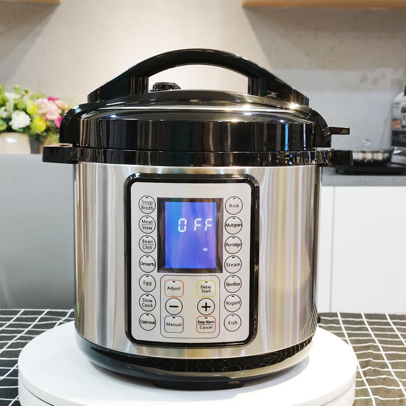Digital Non Stick Multi Functional Electric Pressure Cooker 6 Litre