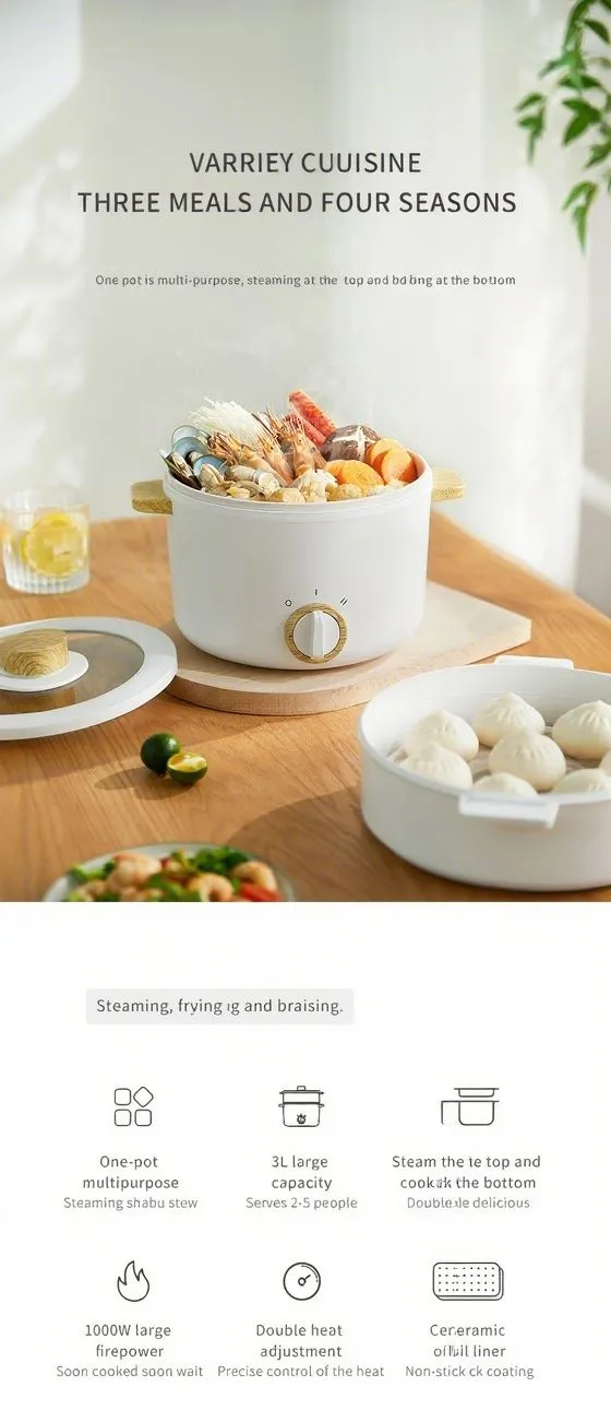 Multi Function Cooker Details 1