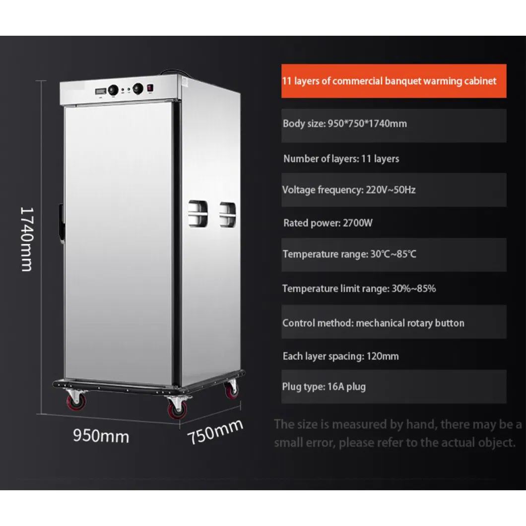 Electric Food Warmer Trolley 6