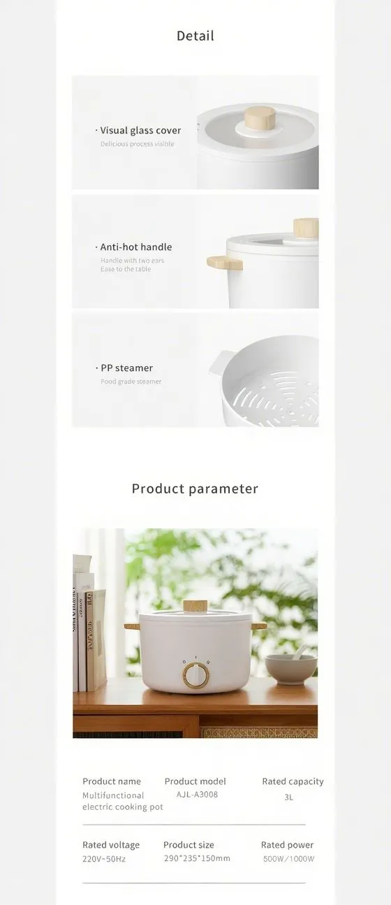 Multi Function Cooker Details 6