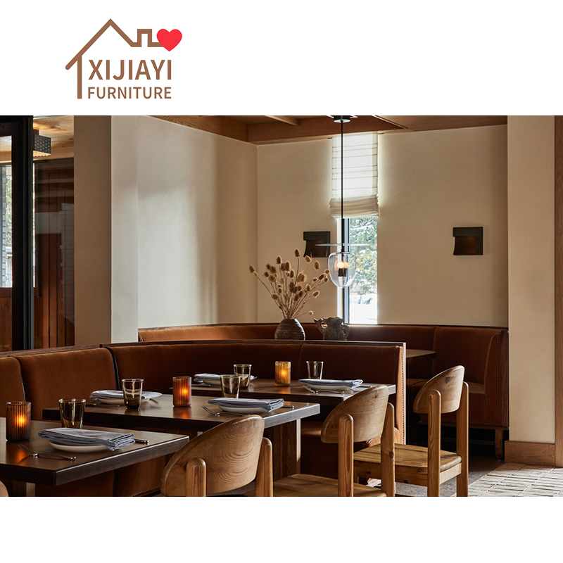 Xijiayi Custom Made Restaurant Booth Seating with Your Specified Design
