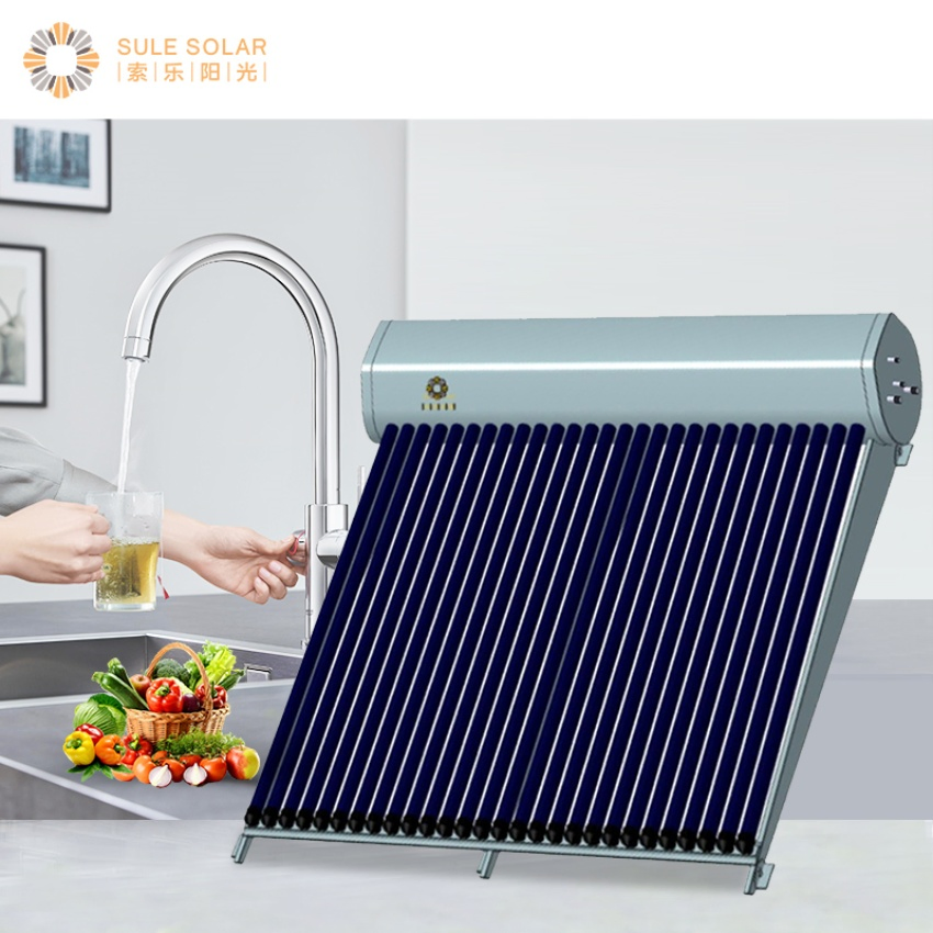 Advanced Solar Vacuum Tube Hot Water Heating System