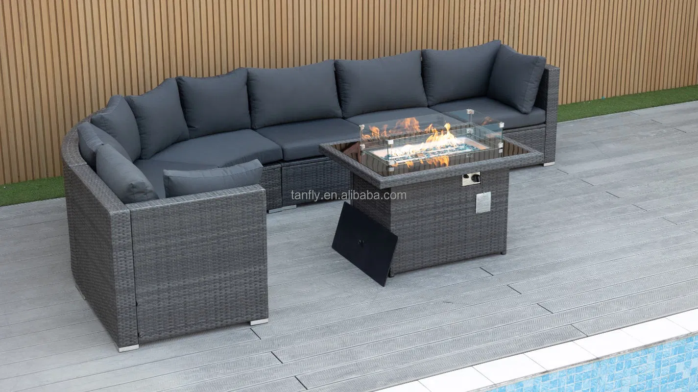 Modern Durable Outdoor Patio Sofa Set for Hotels Lounges and Courtyards Garden Furniture