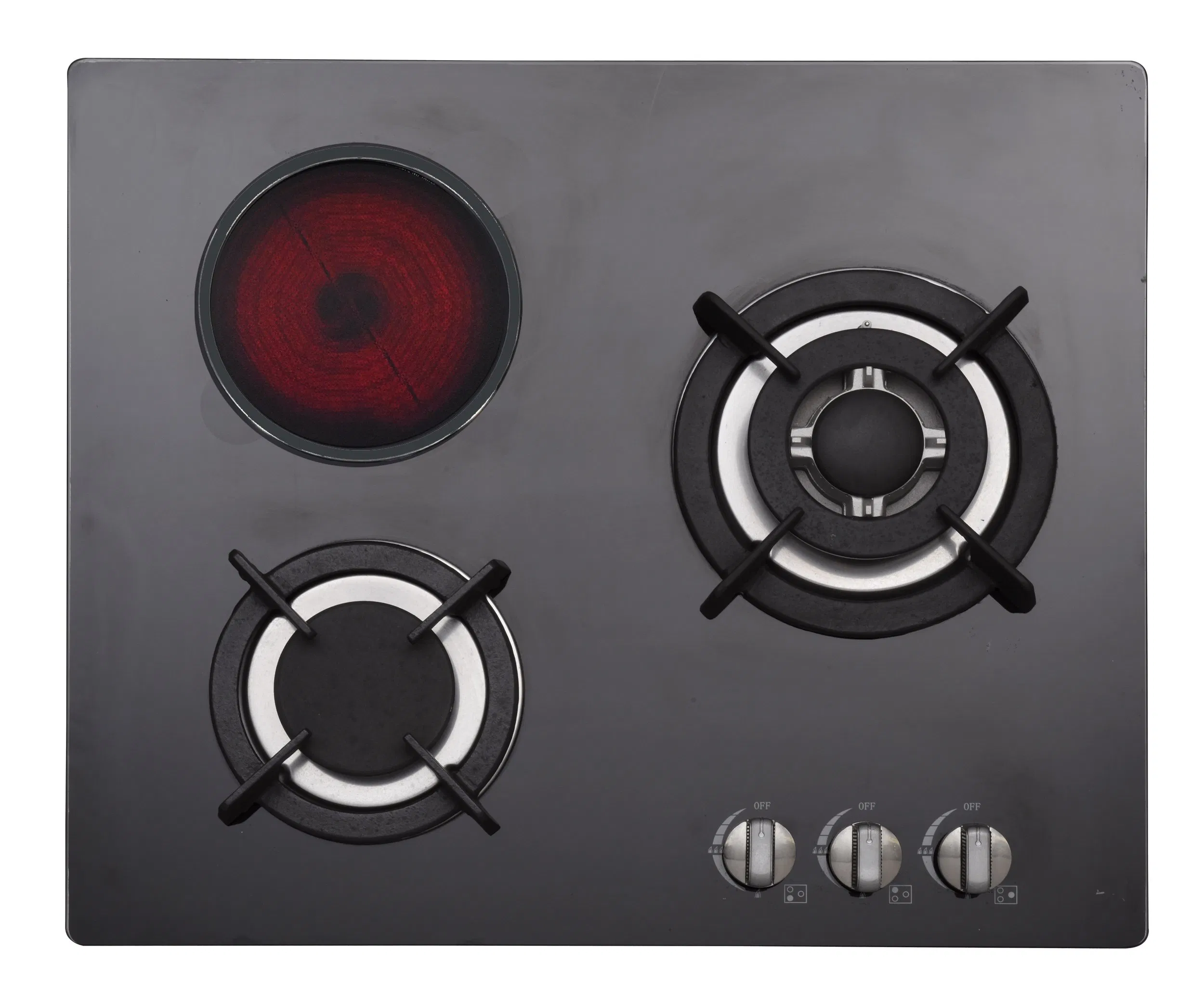 Hot Sale 4 Burner Gas Mix One Electric Burner Portable Cooking Stoves