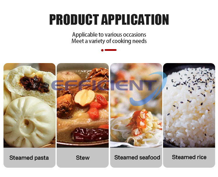 Electric Cooker Food Steam Pot Electric Steamer Cooker Machine