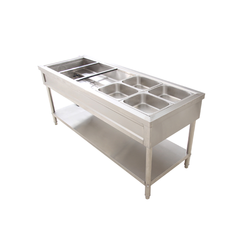 Bain Marie Stainless Steel Electric Hot Food Table Warmer Heater