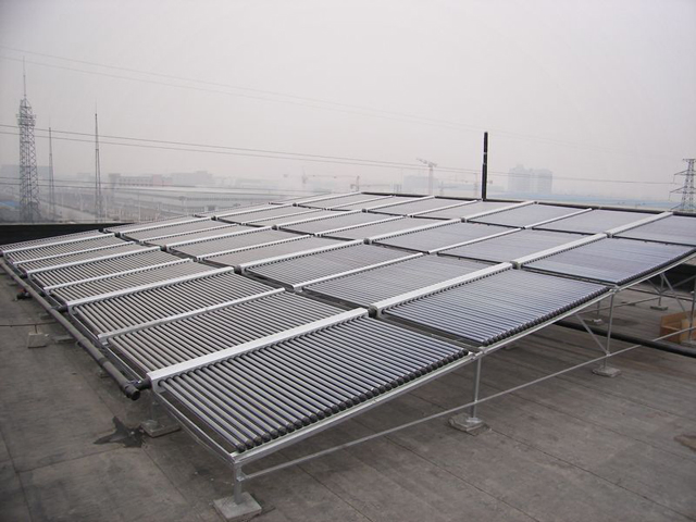 Large Scale Commercial Solar Water Heating System