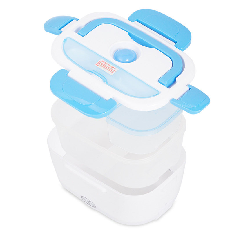 Stainless Steel Liner Removable Car Portable Automatic Heating Insulation Electric Lunch Box
