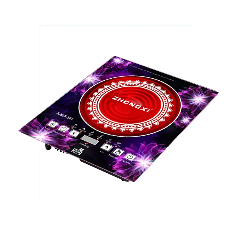 Single Hob Tempered Glass Electric Cooker