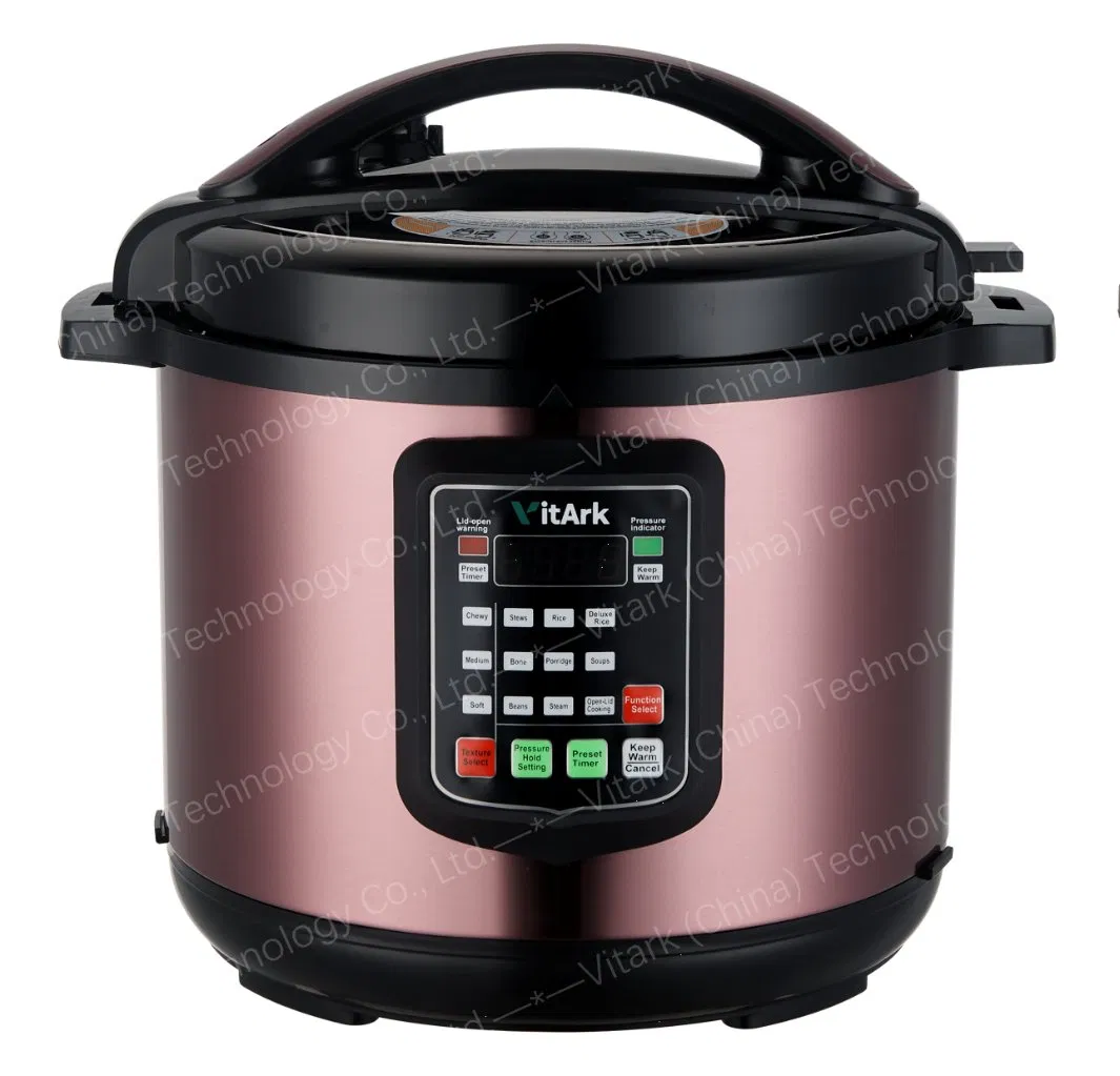 8L Kitchen Appliance Big Size Hotel Catering Commercial Intelligent Industrial Electric Pressure Cooker with CE Certification Large Capacity Source Factory