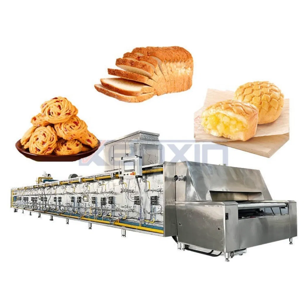 Stainless Steel Baking Oven Hamburger Toast Baguette Baking Tunnel Oven for Efficient Cooking