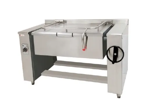 Electric Induction Tilting Braising Pan for Commercial Kitchens