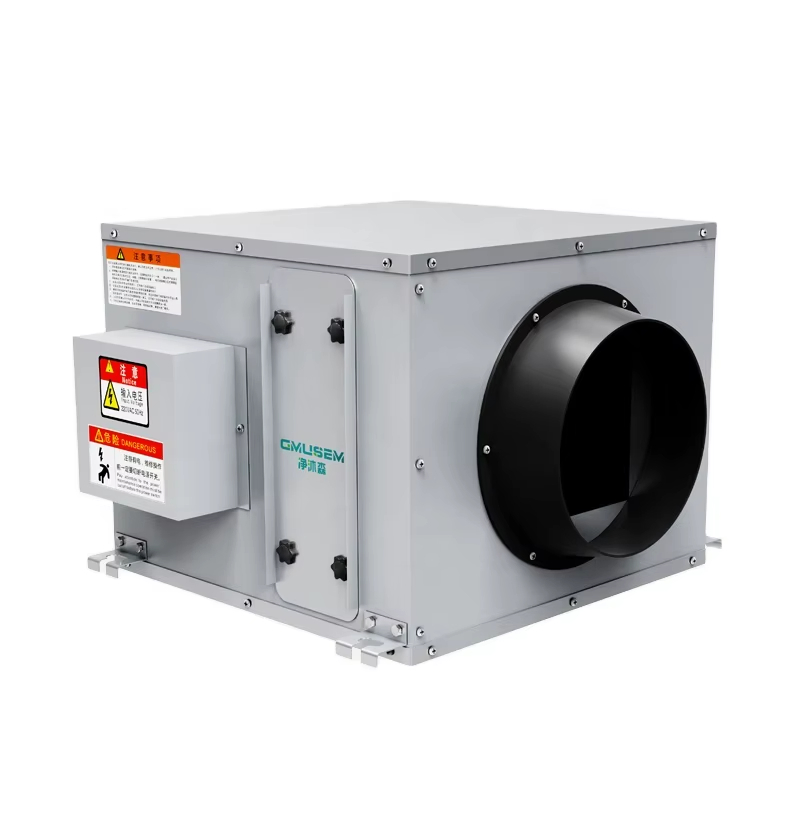 200cfm Home Smart Ventilation System Fresh Air System for House Silent Indoor Erv Heat Recovery Ventilation Air Handling Unit