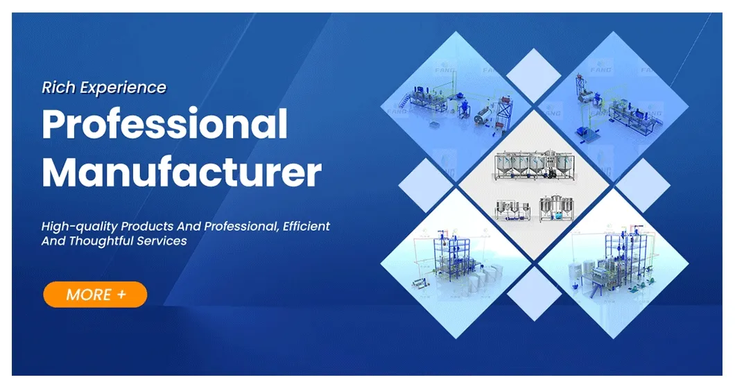 Edible Oil Refining Machine Banner