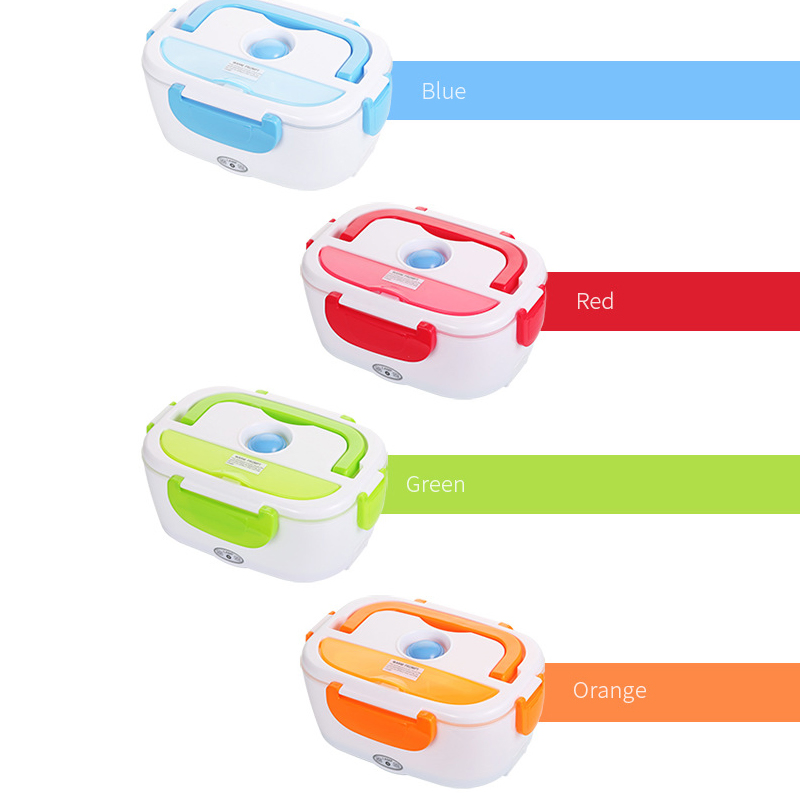 Stainless Steel Liner Removable Car Portable Automatic Heating Insulation Electric Lunch Box