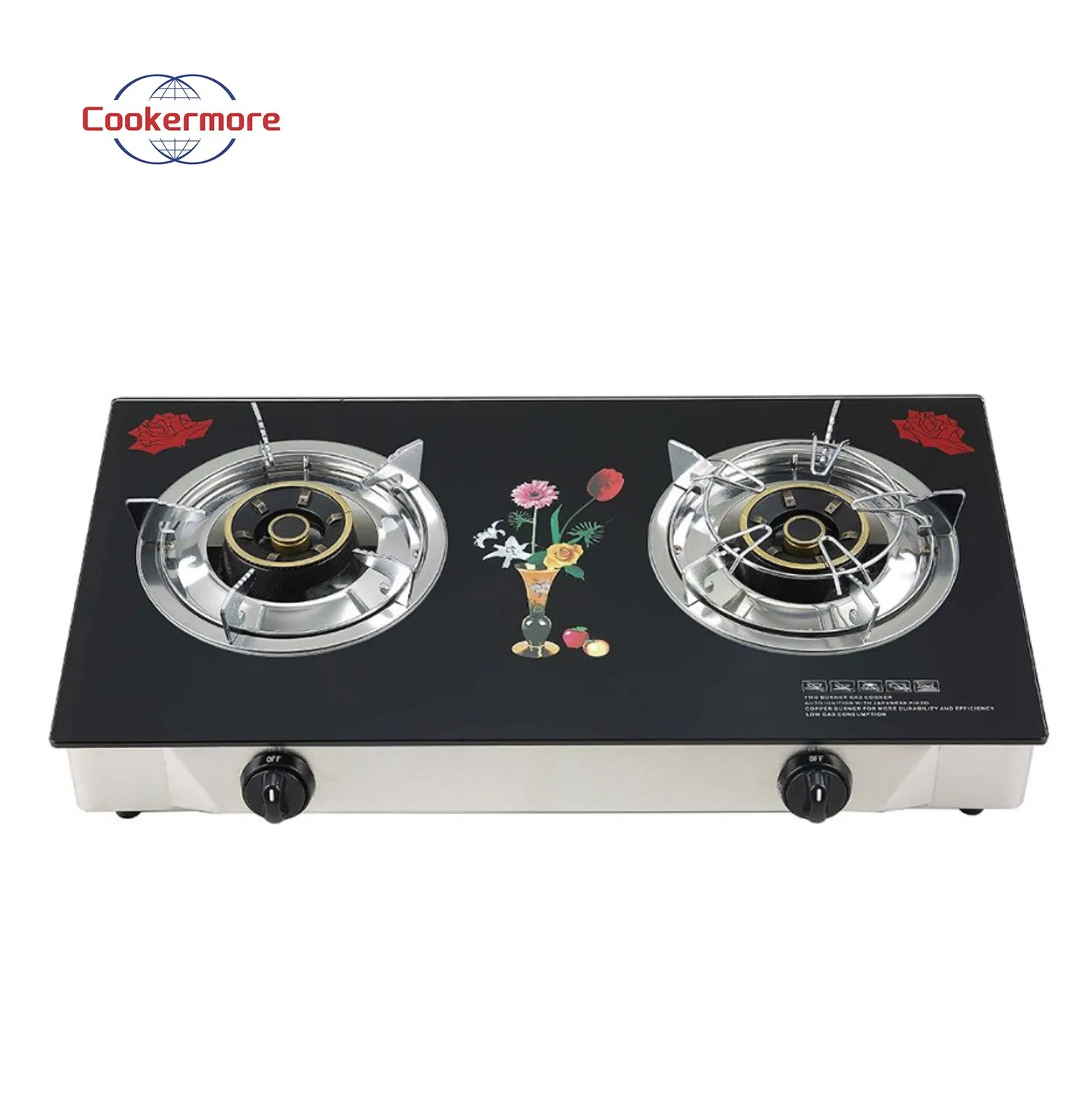 Kitchen Appliance Home Use Cooker Portable Knobs Burners LPG Electronic Gas Stove