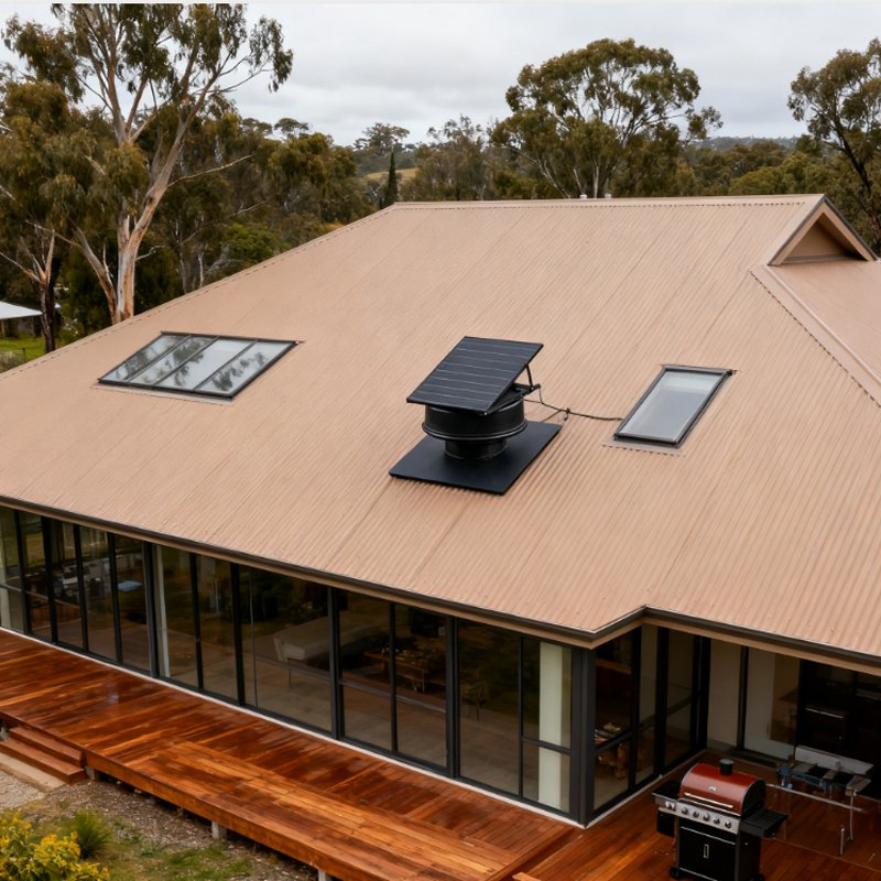 Solar Air Cooler Ventilating Fan Good Selling Fan Roof Vent Solar Home Appliance Exhaust Fan Air Exhaust System