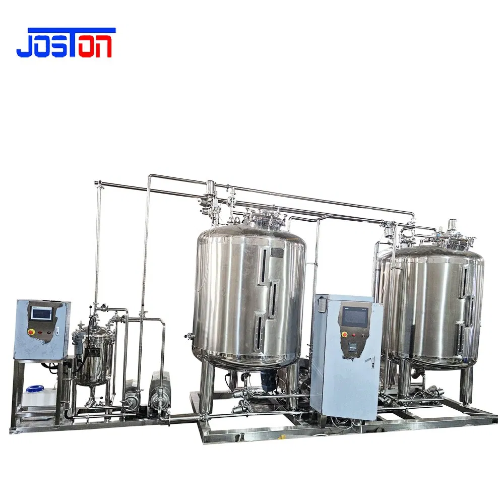 Joston Automatic PLC Control Solution Preparation System Stainless Steel Pharmaceutical Chemical Dosing System Mixing Equipment