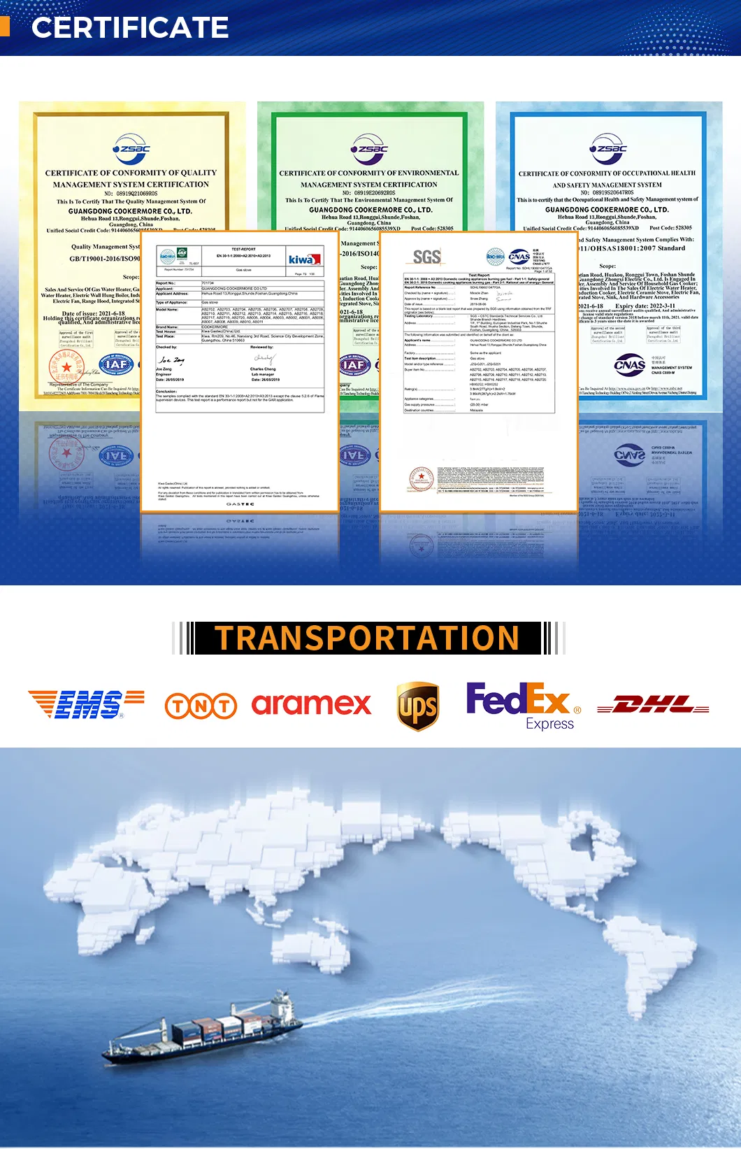 Product Certifications