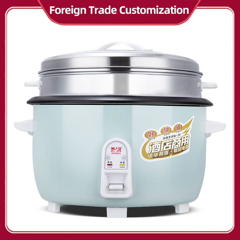 Commercial Size Electric Rice Cooker with Steamer for 10 Persons for Restaurant