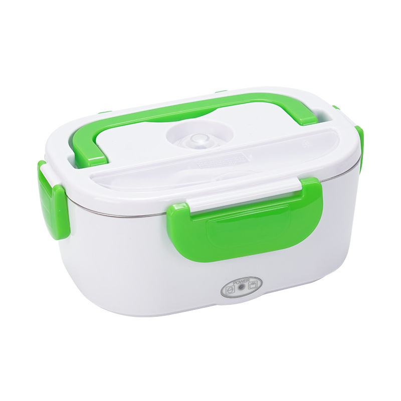 Portable Home Electric Heating Plug Stainless Steel Lunch Box