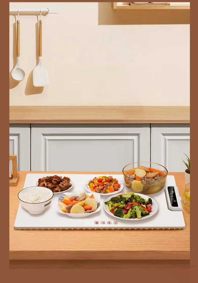 New Portable Electric Food Warmer Fast Heating Mat for Home