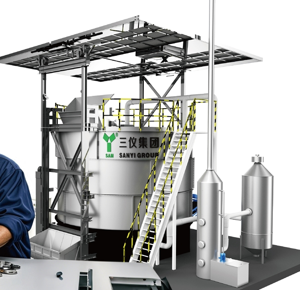 Factory Price Sustainable Soil Friendly Organic Fertilizer Organic Waste Fermenter Waste Value Adding System