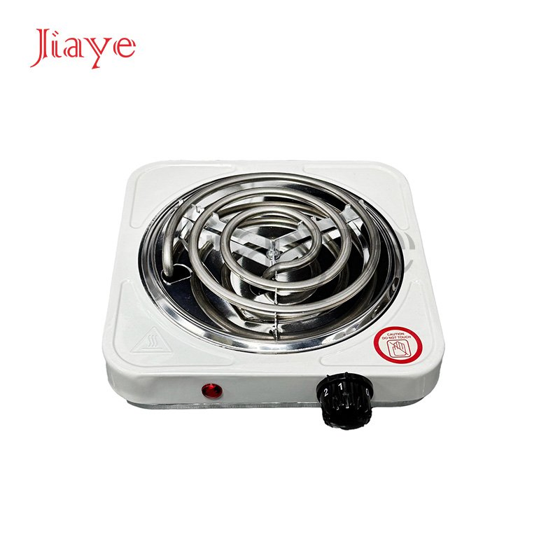 1500W Portable White Single-Head Electric Stove - Easy to Clean